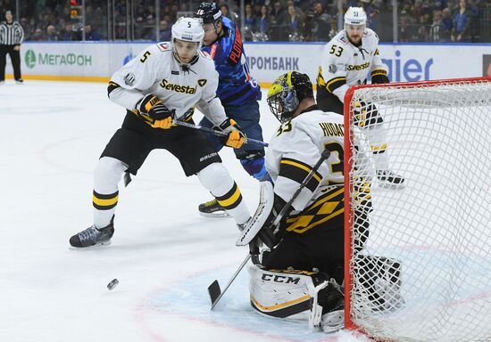 Hockey. KHL. SKA vs Severstal