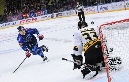 Hockey. KHL. SKA vs Severstal