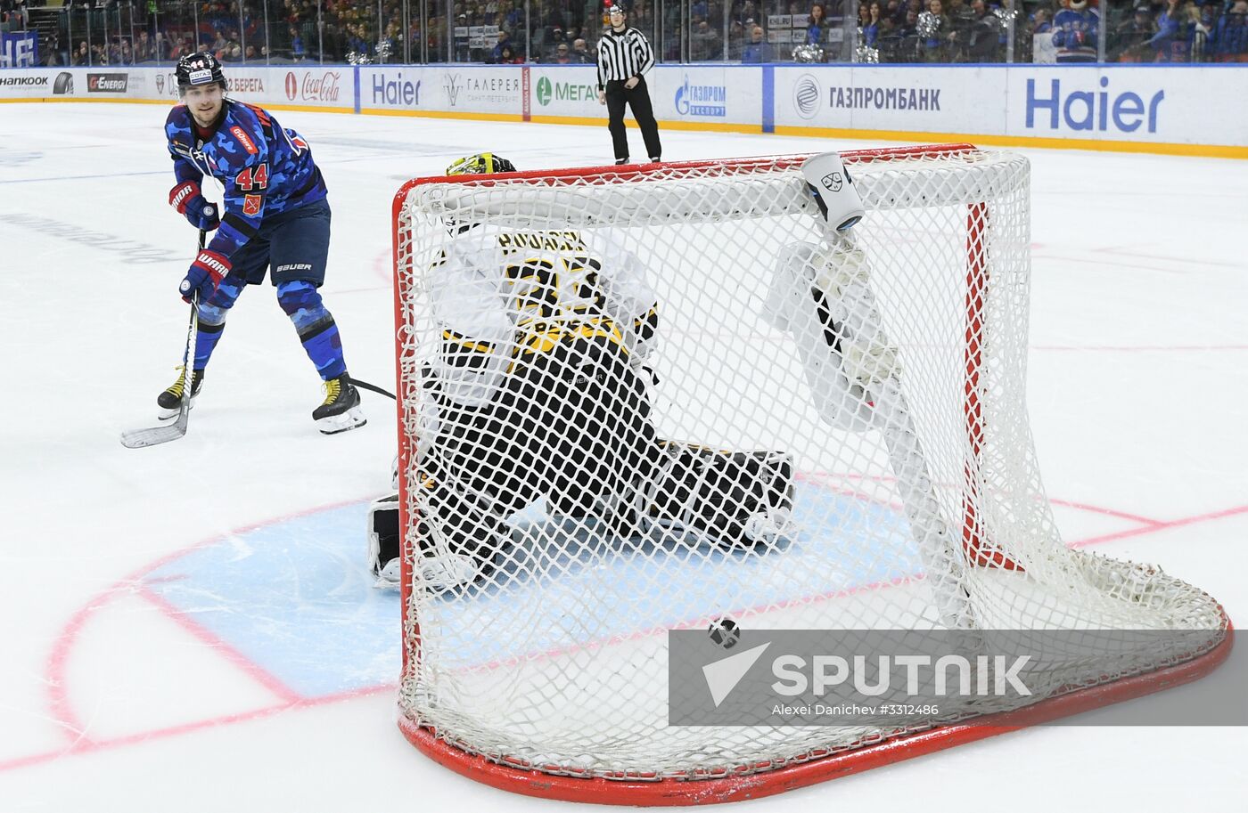 Hockey. KHL. SKA vs Severstal