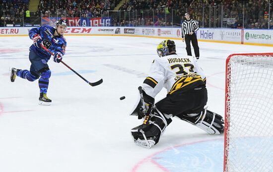 Hockey. KHL. SKA vs Severstal
