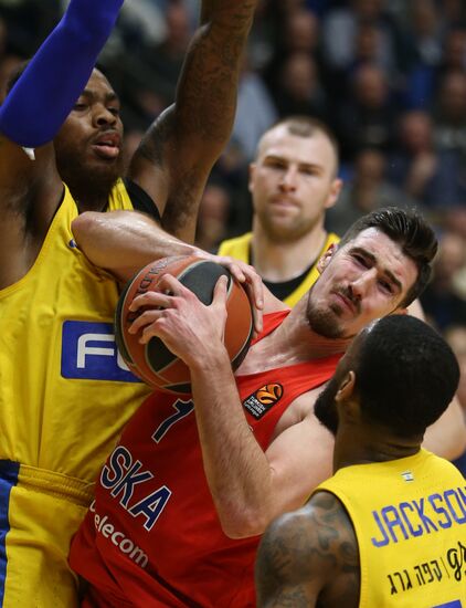 Basketball. Euroleague. Maccabi vs. CSKA