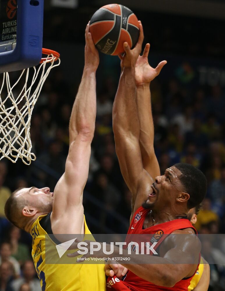 Basketball. Euroleague. Maccabi vs. CSKA