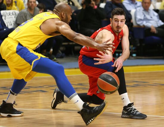 Basketball. Euroleague. Maccabi vs. CSKA