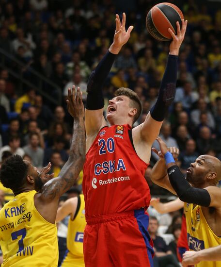 Basketball. Euroleague. Maccabi vs. CSKA