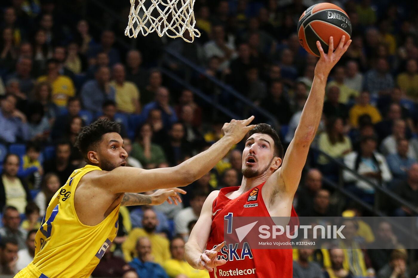 Basketball. Euroleague. Maccabi vs. CSKA