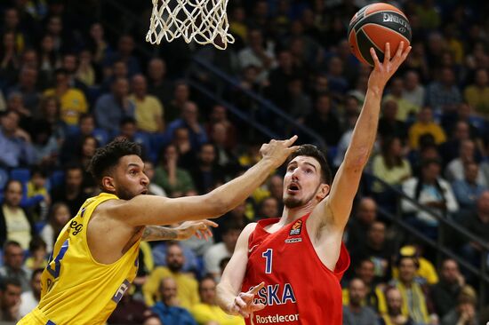 Basketball. Euroleague. Maccabi vs. CSKA