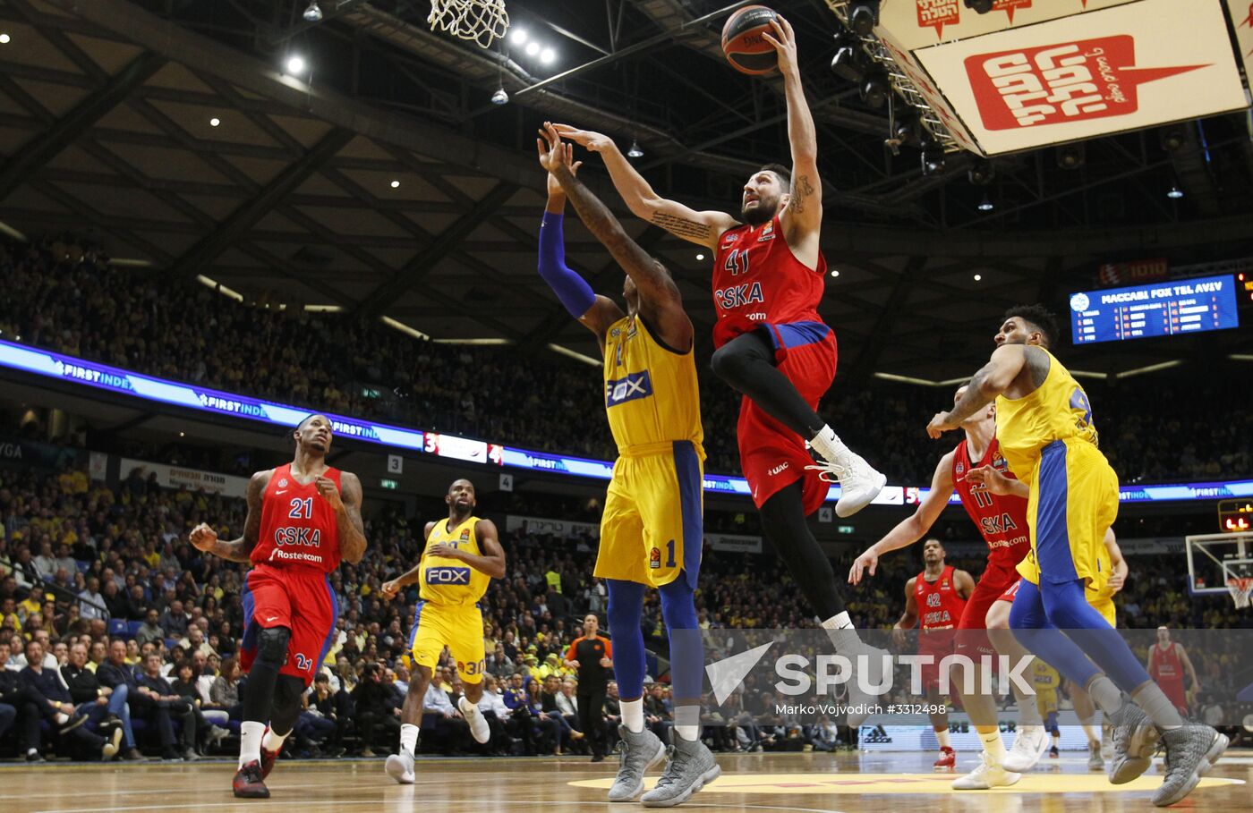 Basketball. Euroleague. Maccabi vs. CSKA