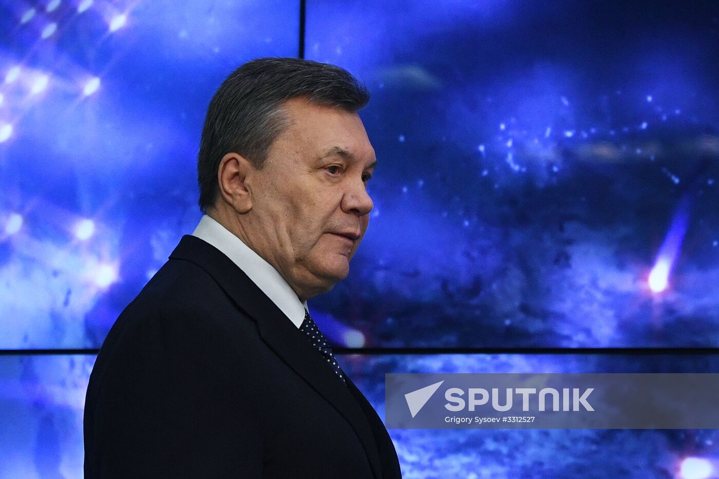 News conference of Viktor Yanukovych