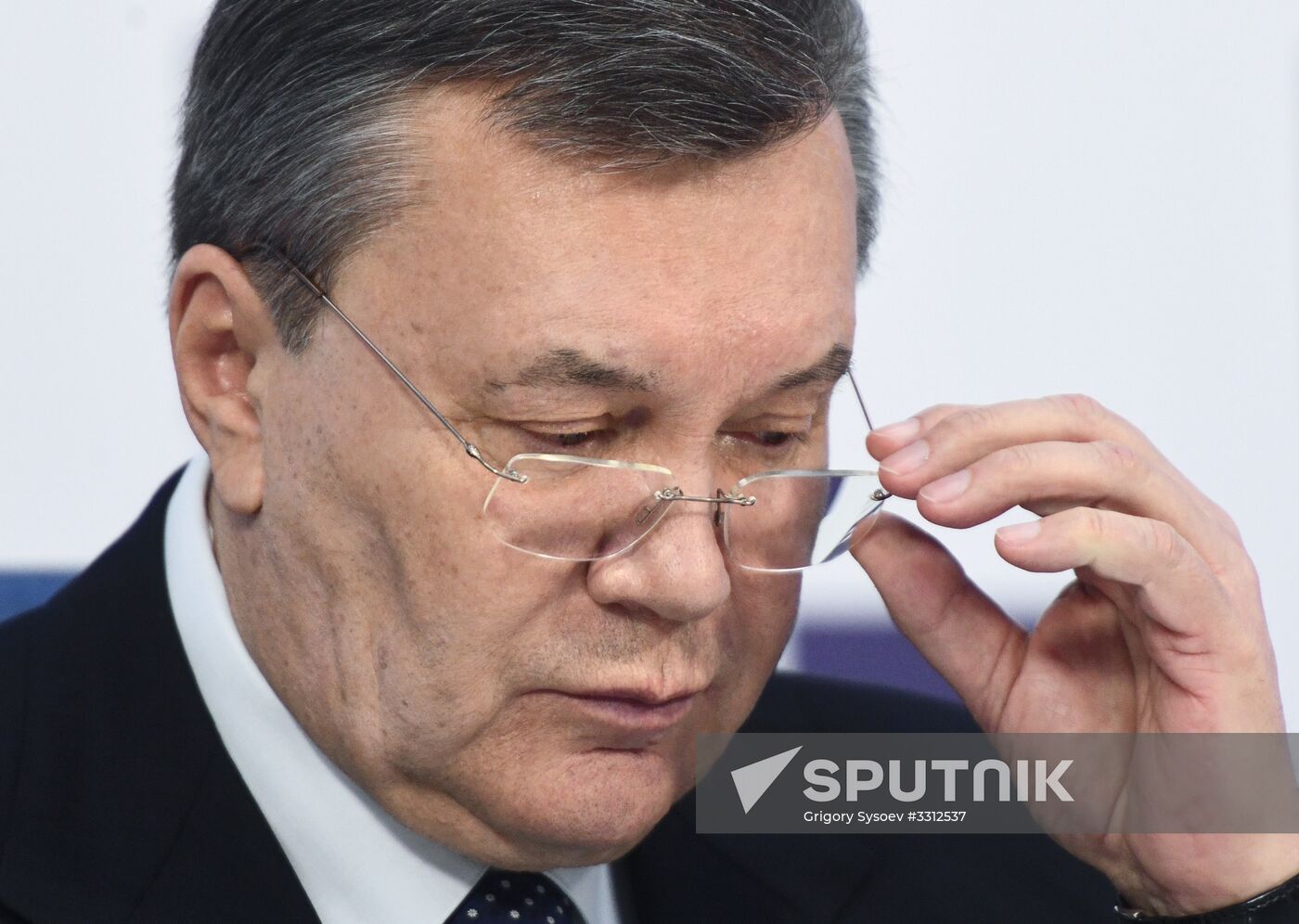 News conference of Viktor Yanukovych
