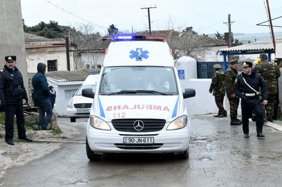 Fire at drug abuse clinic in Baku