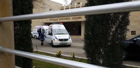 Fire at drug abuse clinic in Baku