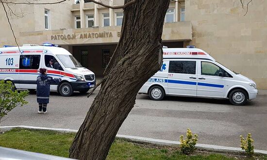 Fire at drug abuse clinic in Baku