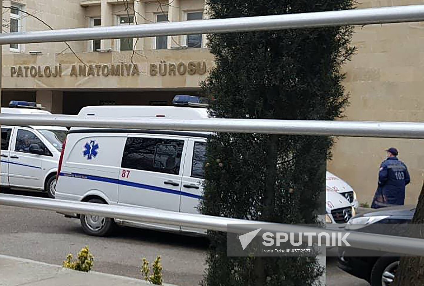Fire at drug abuse clinic in Baku