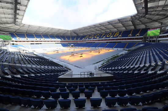 FIFA commission's visit to Rostov Arena