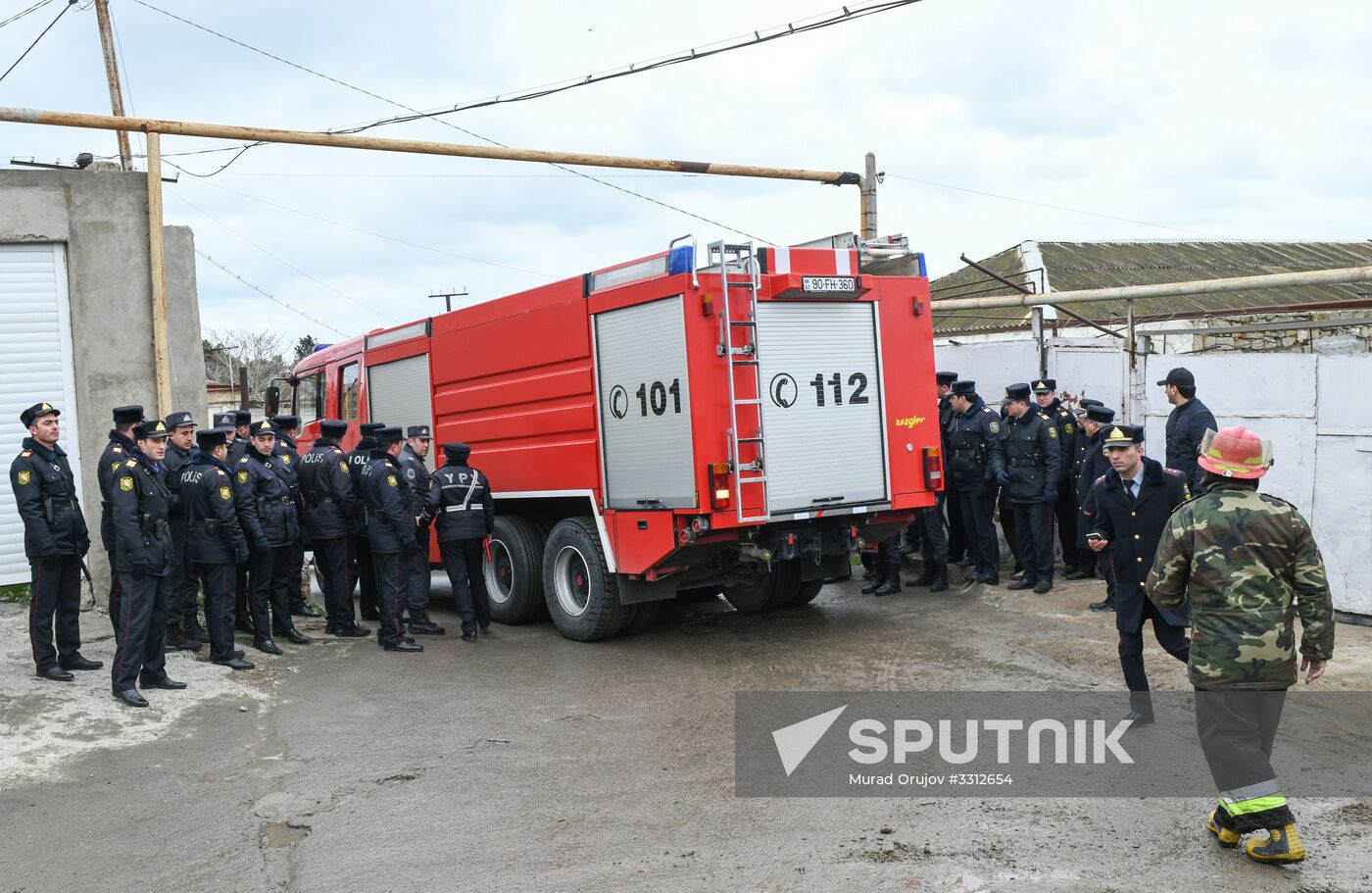 Fire at drug abuse clinic in Baku