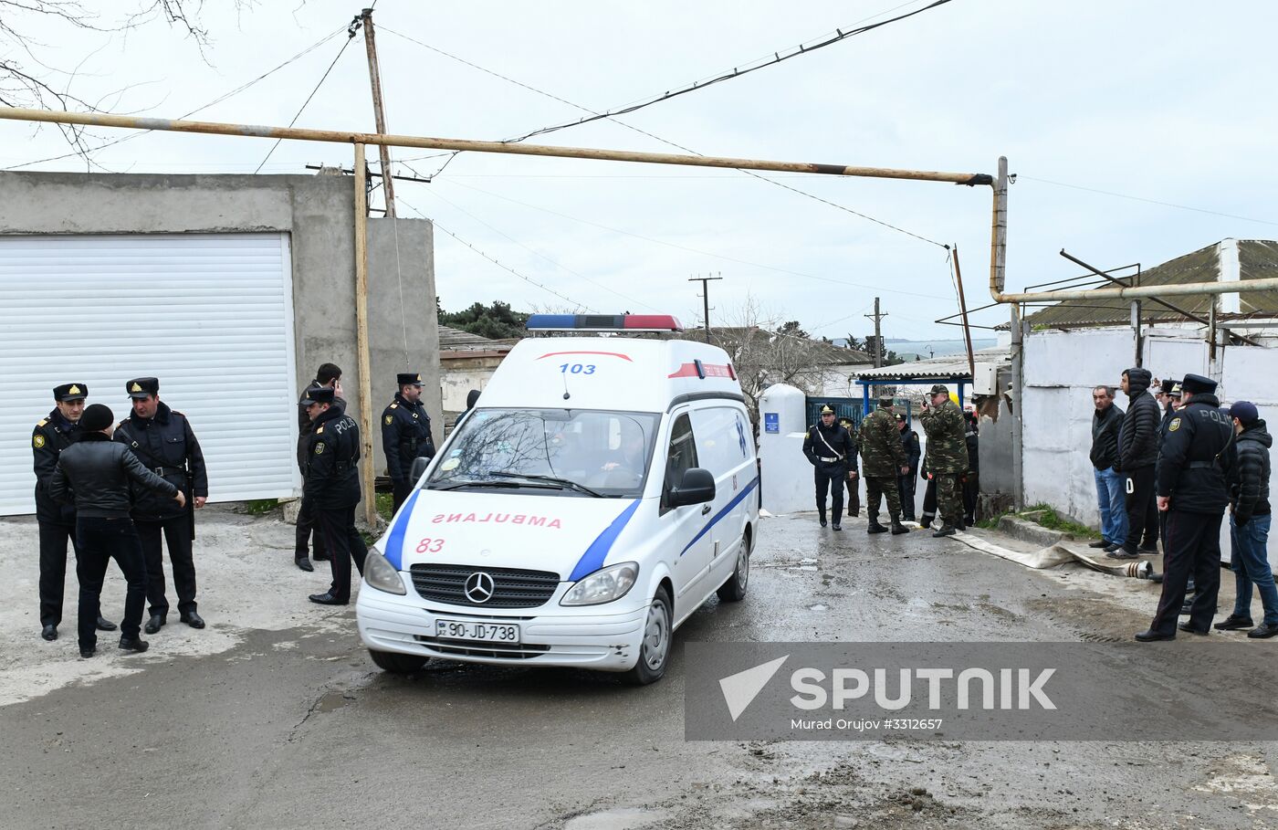 Fire at drug abuse clinic in Baku