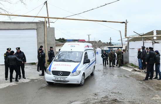 Fire at drug abuse clinic in Baku