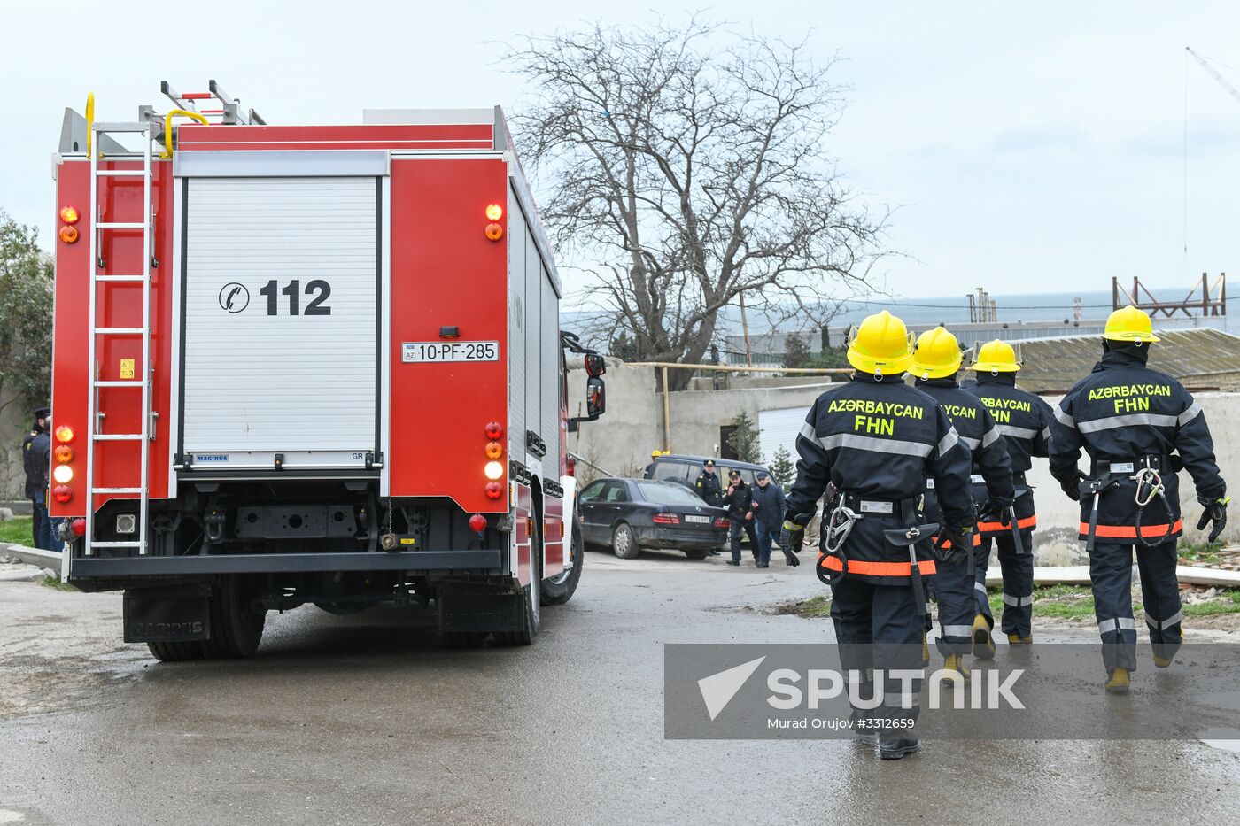 Fire at drug abuse clinic in Baku