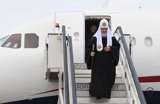 Patriarch Kirill visits Bulgaria. Day one