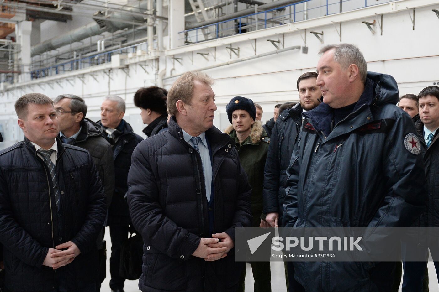 Deputy Prime Minister Rogozin visits Polyot production company