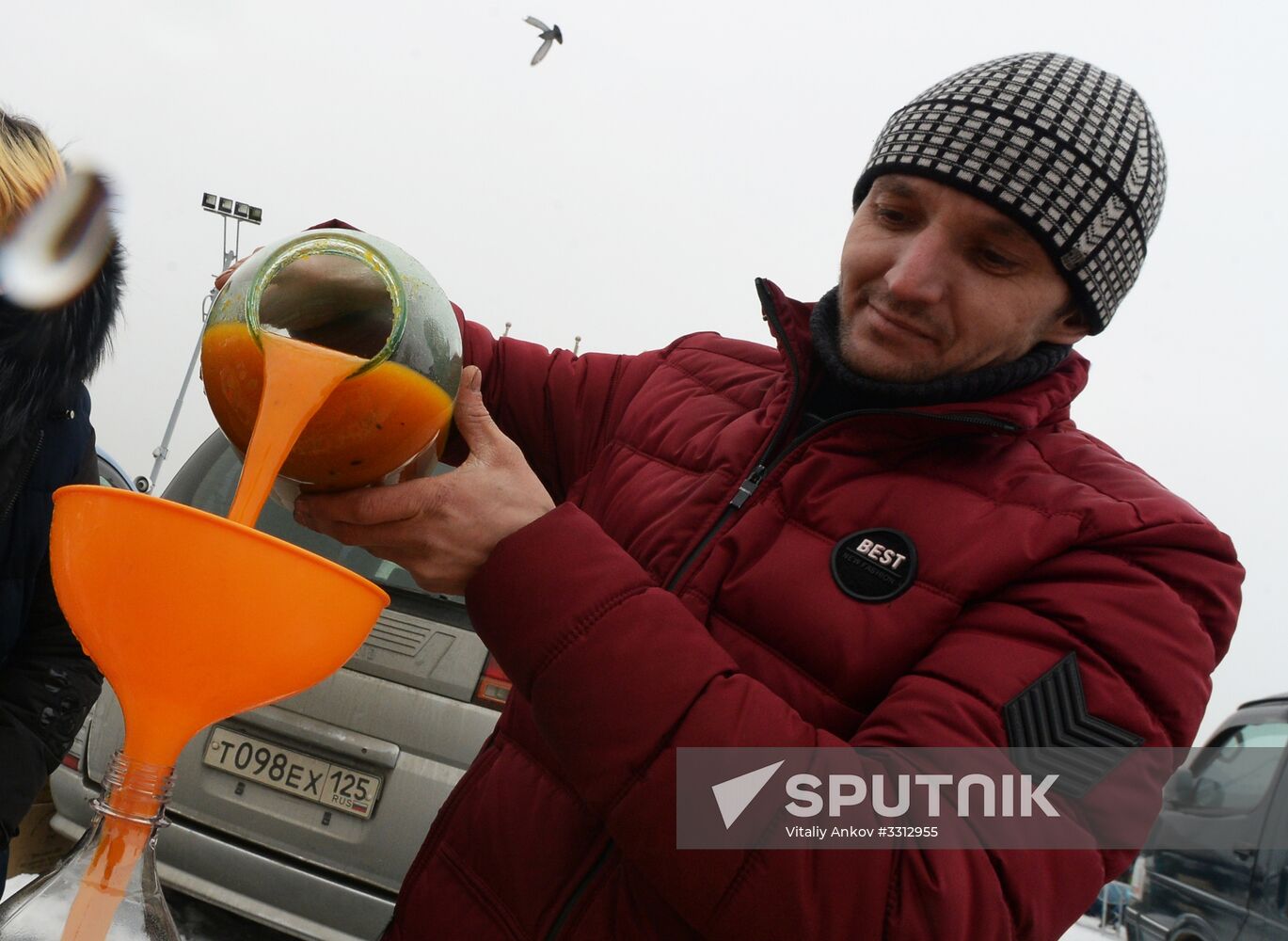 Food market in Vladivostok