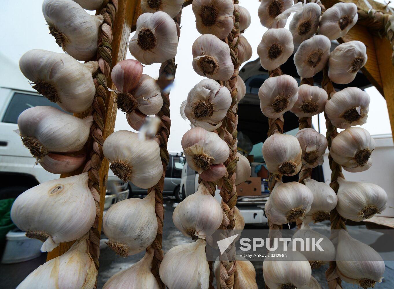 Food market in Vladivostok