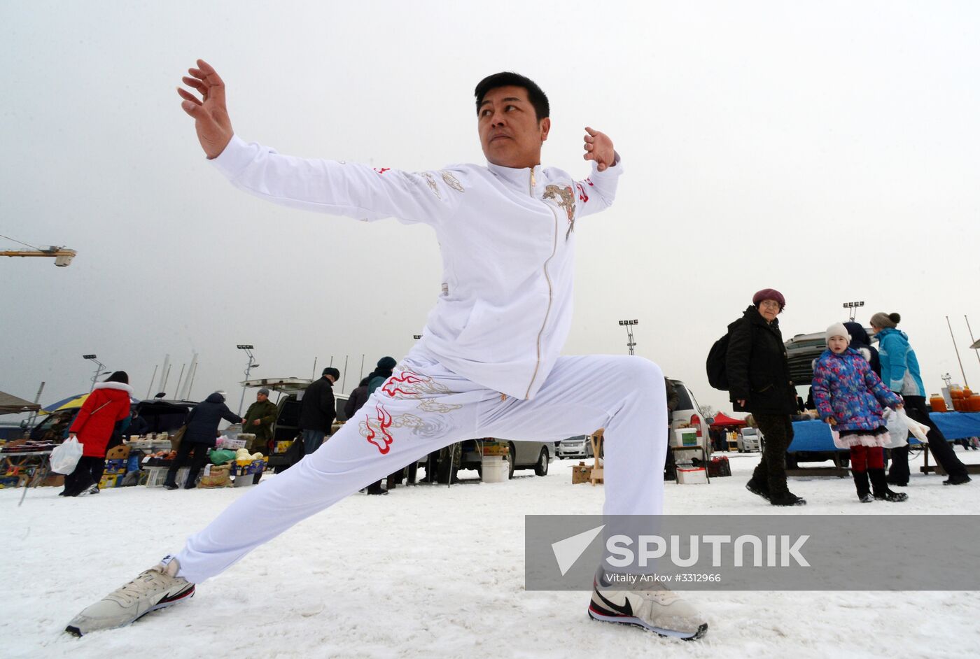 Food market in Vladivostok