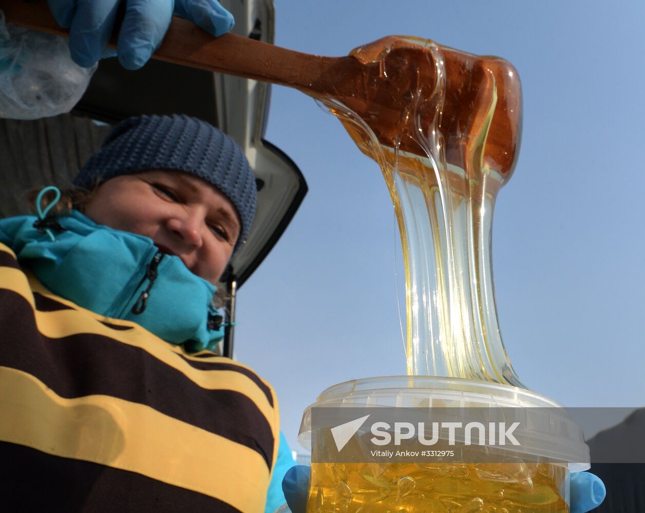 Food market in Vladivostok