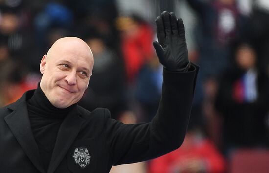 Rally in support of Vladimir Putin for president