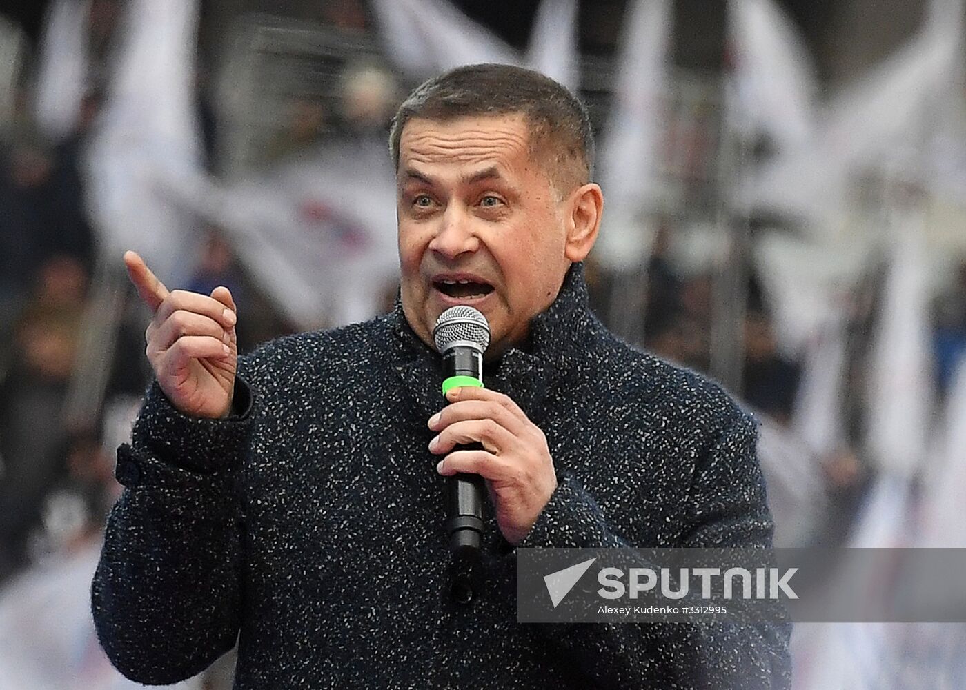 Rally in support of Vladimir Putin for president