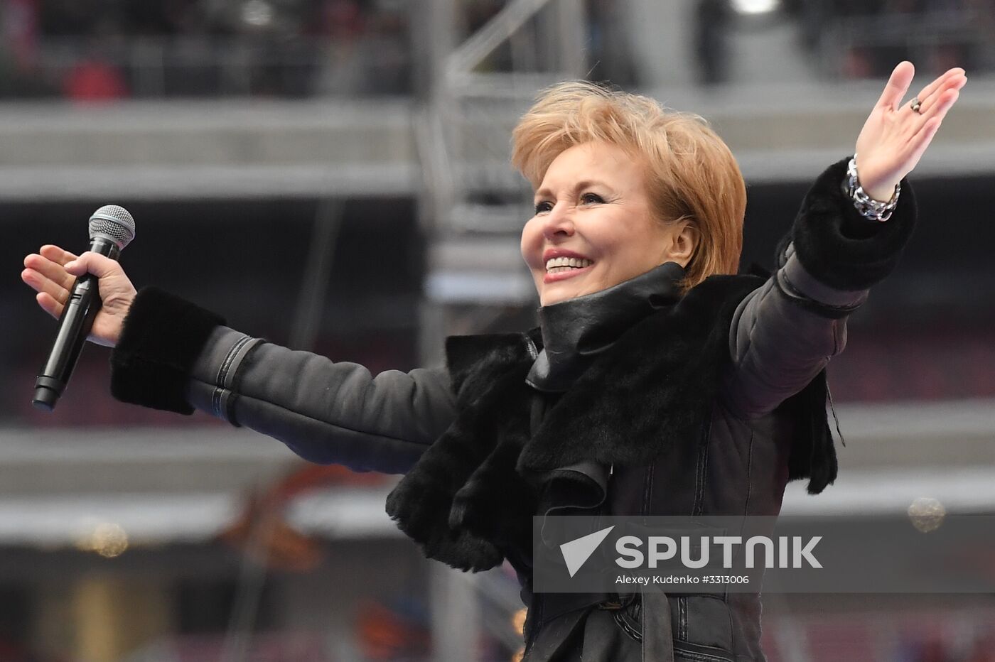 Rally in support of Vladimir Putin for president