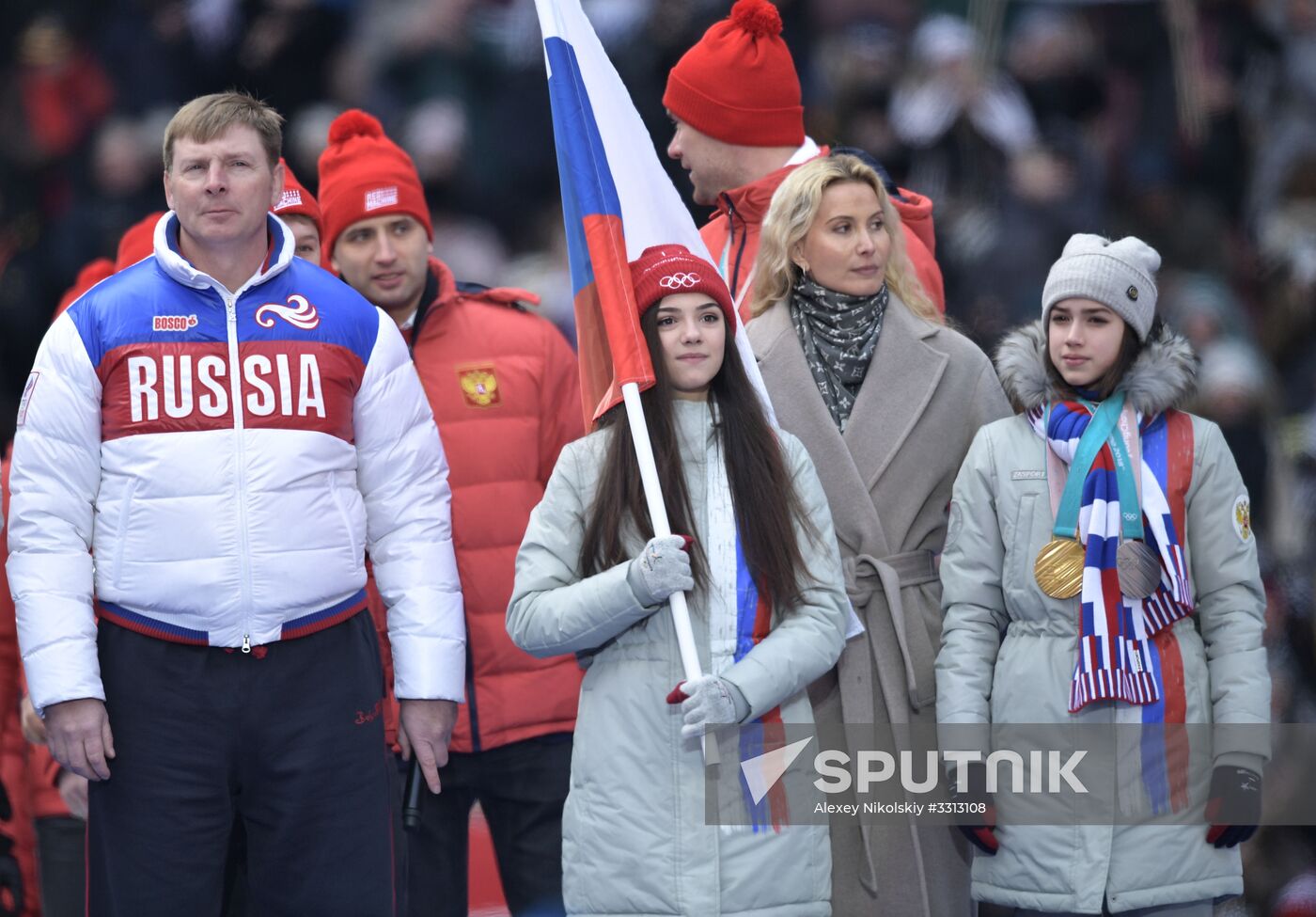 Rally in support of Vladimir Putin for president