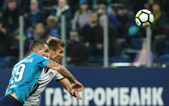 Russian Football Premier League. Zenit vs. Amkar.