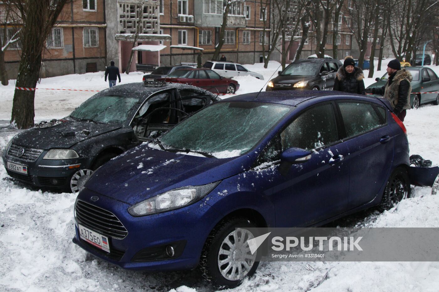 Blast takes place in central Donetsk