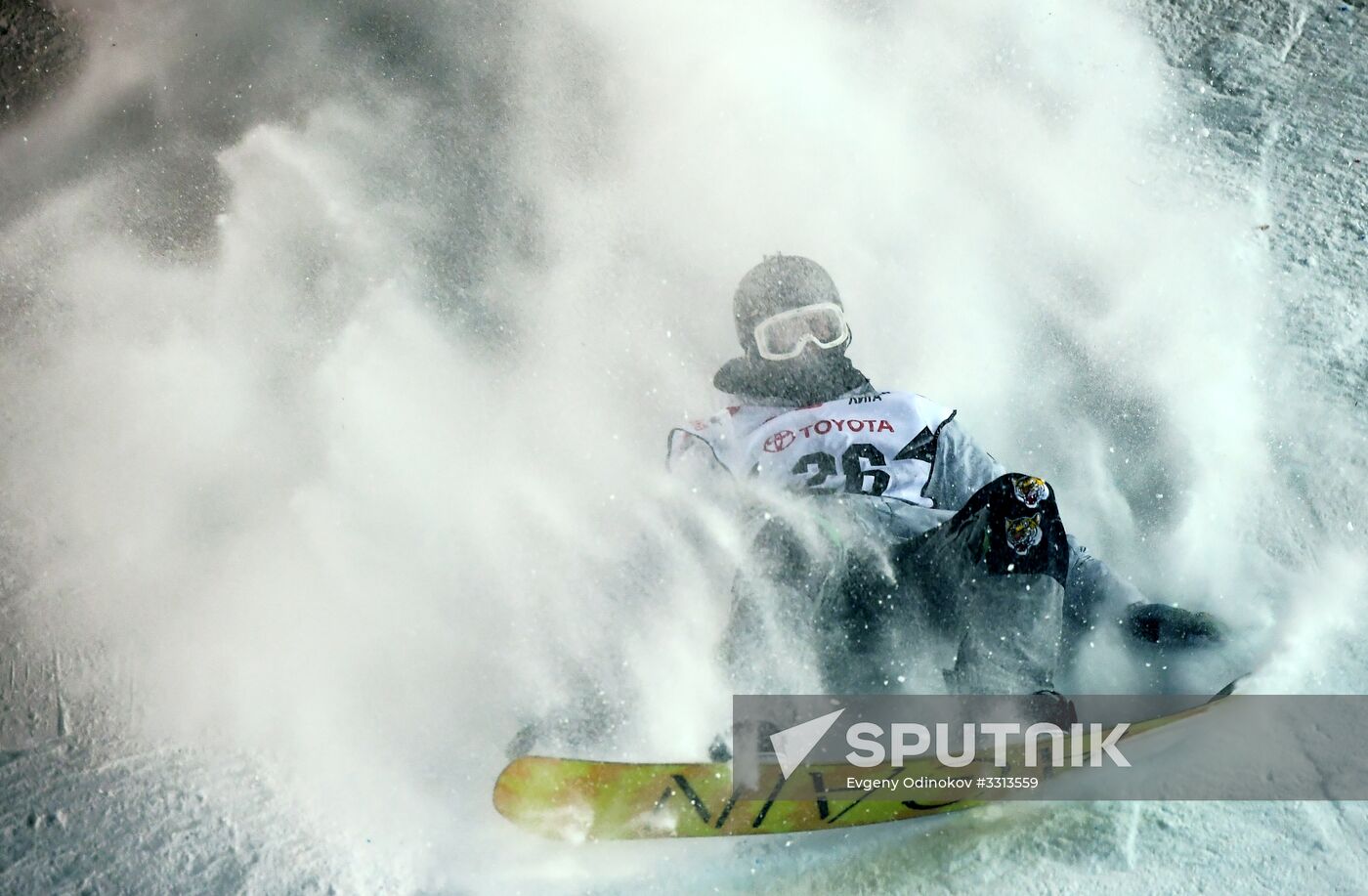 Snowboard. Grand Prix de Russie 2018 world tour