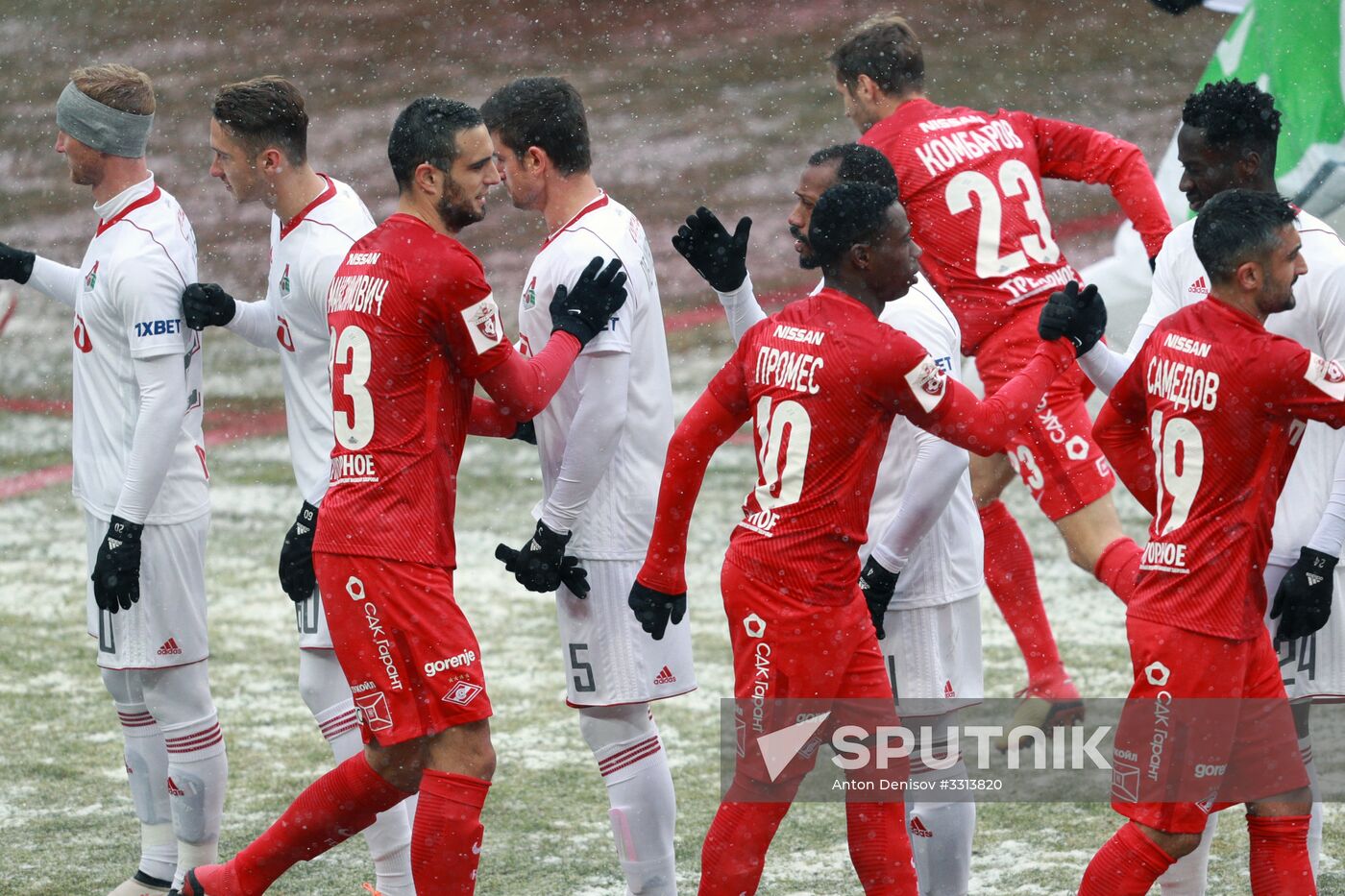 Russian Football Premier League. Lokomotiv vs. Spartak