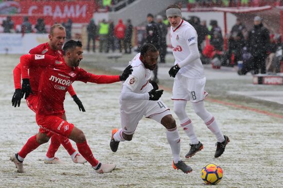 Russian Football Premier League. Lokomotiv vs. Spartak