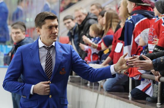 Kontinental Hockey League. CSKA vs. Spartak