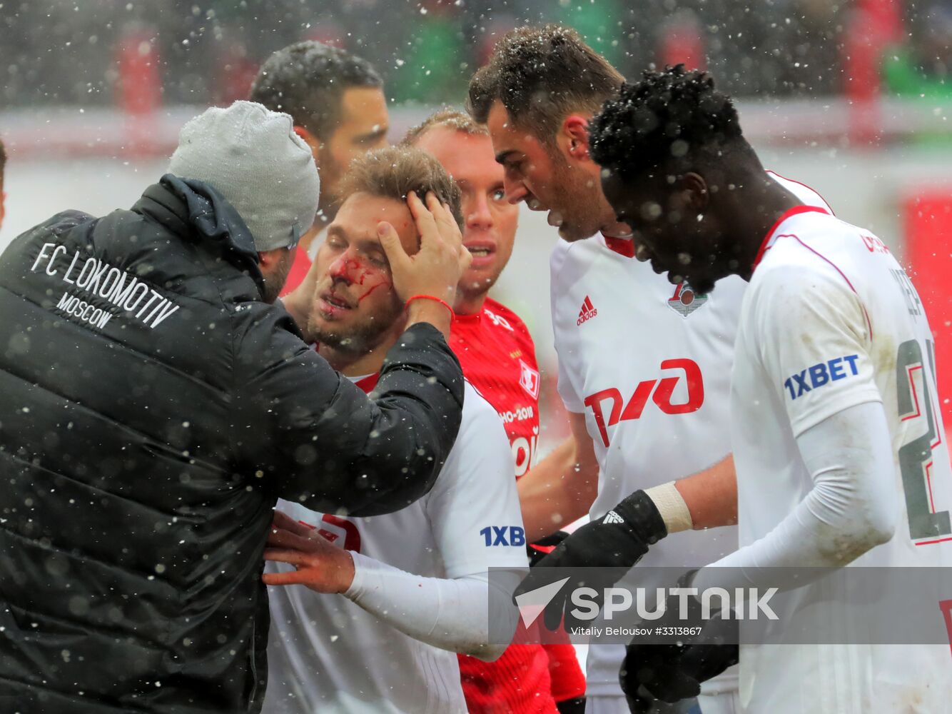 Russian Football Premier League. Lokomotiv vs. Spartak