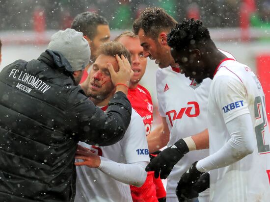 Russian Football Premier League. Lokomotiv vs. Spartak