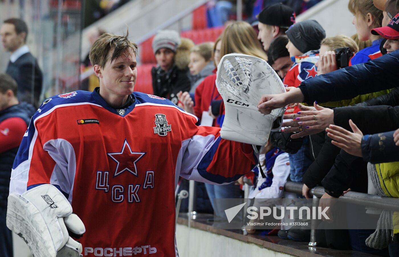 Kontinental Hockey League. CSKA vs. Spartak