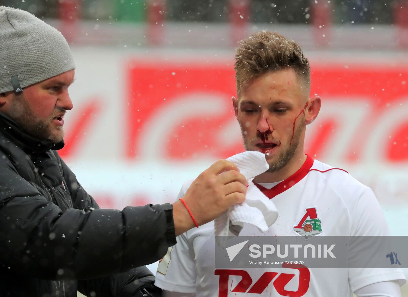 Russian Football Premier League. Lokomotiv vs. Spartak