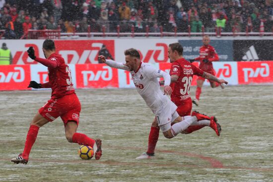 Russian Football Premier League. Lokomotiv vs. Spartak