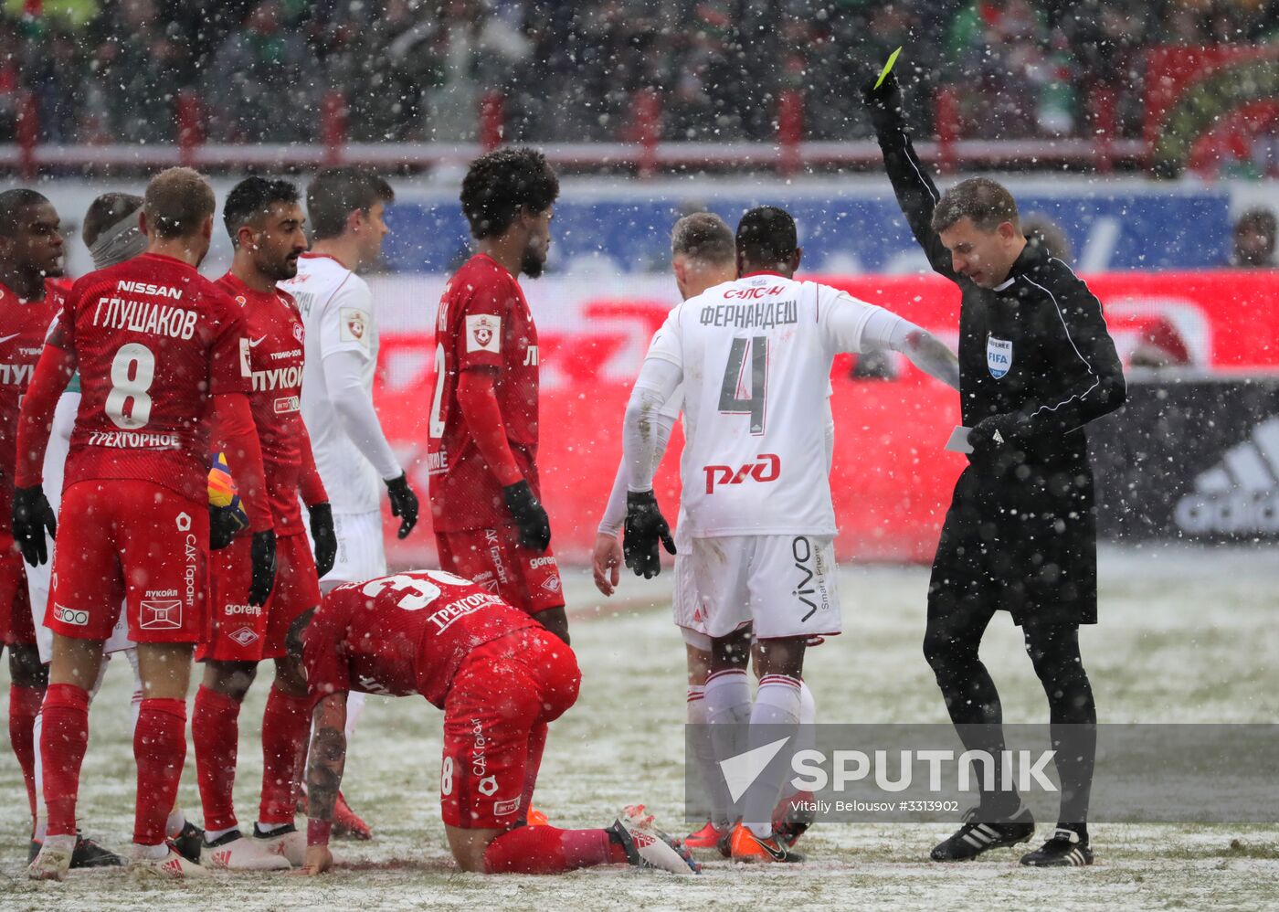 Russian Football Premier League. Lokomotiv vs. Spartak