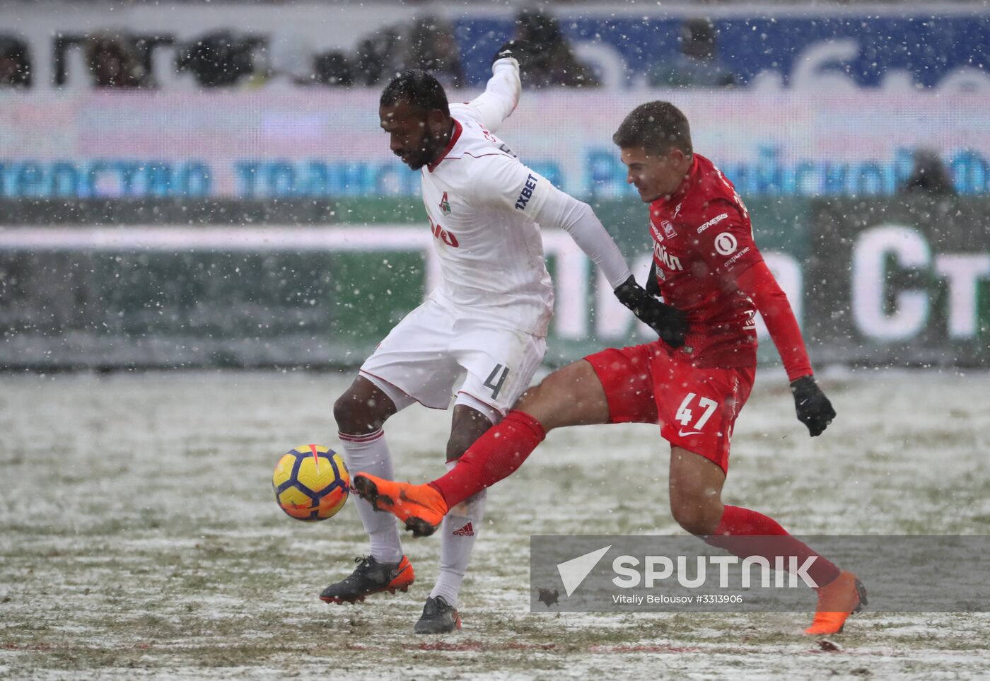 Russian Football Premier League. Lokomotiv vs. Spartak