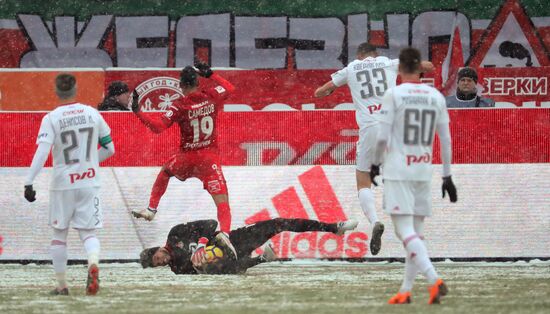 Russian Football Premier League. Lokomotiv vs. Spartak