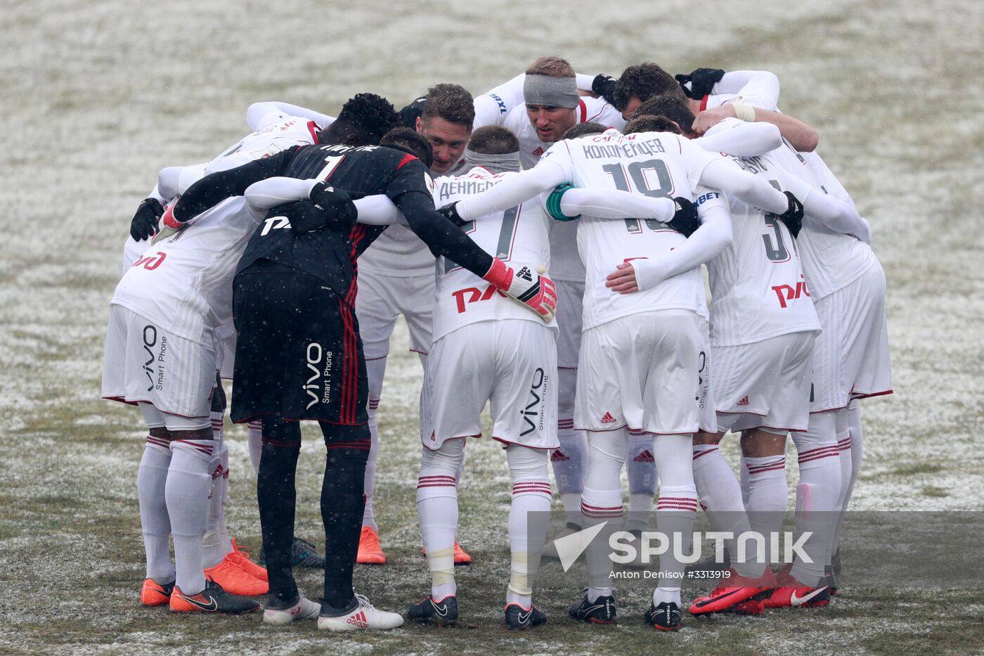 Russian Football Premier League. Lokomotiv vs. Spartak