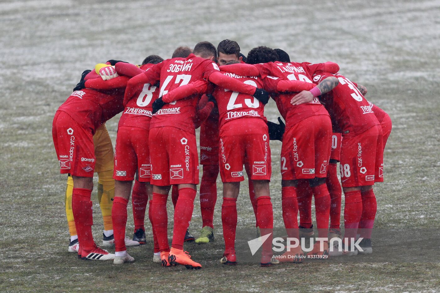 Russian Football Premier League. Lokomotiv vs. Spartak