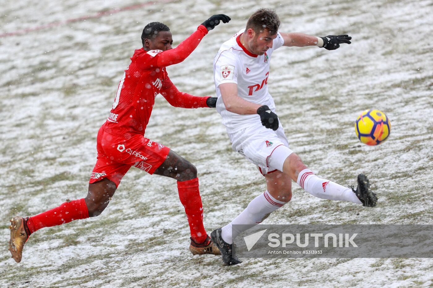 Russian Football Premier League. Lokomotiv vs. Spartak