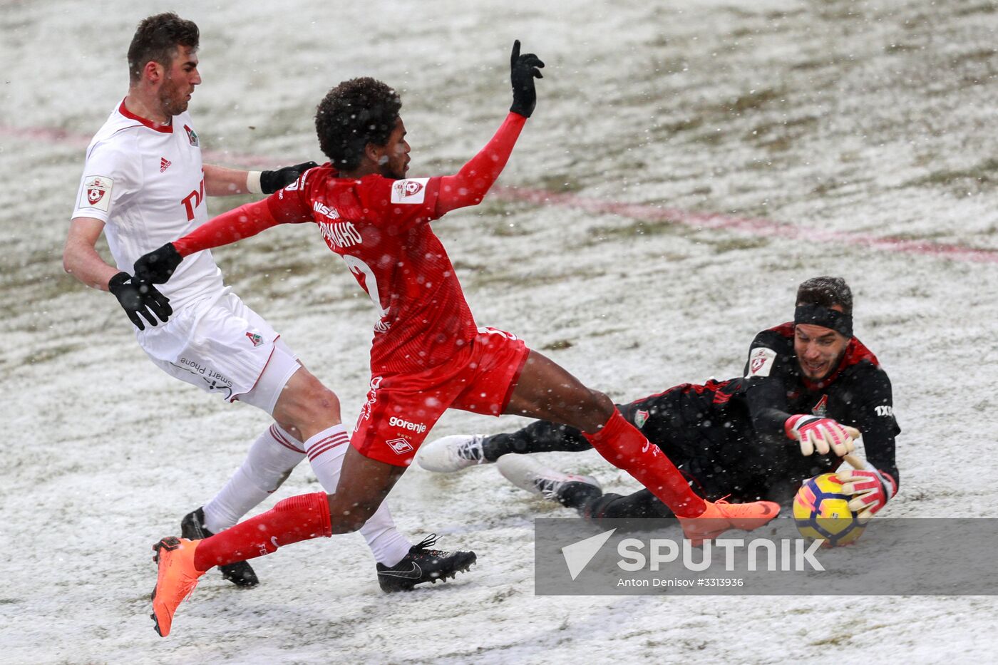 Russian Football Premier League. Lokomotiv vs. Spartak